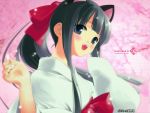  cat_ears catgirl gayarou hazuki japanese_clothes miko tsukuyomi_moon_phase tsukuyomi_moonphase wallpaper 