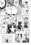  caren_ortensia dark_saber emiya_shirou fate/hollow_ataraxia fate/stay_night monochrome panties saber tatekawa_mako thigh-highs tohsaka_rin wnb yuena_setsu 