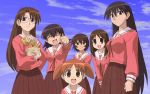  azumanga_daioh kagura kasuga_ayumu mihama_chiyo mizuhara_koyomi sakaki takino_tomo 