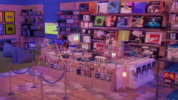  3d absurdres bad_link batman batman_(series) batman_symbol battleborn baymax bean_bag_chair big_hero_6 dc_comics deadpool deadpool_(series) display_case funko_pop game_console gashapon gundam highres just_dance knuckles_the_echidna luigi mario marvel monitor nintendo nintendo_switch no_humans omorphia one_piece playstation_1 playstation_2 playstation_3 playstation_4 playstation_5 playstation_logo red_dead_redemption_(series) red_dead_redemption_2 sega sega_dreamcast sega_mega_drive shadow_the_hedgehog shelf slinky_dog sonic_(series) sonic_the_hedgehog super_mario_bros. tails_(sonic) television the_lego_group tony_tony_chopper toy_story waluigi wario xbox_logo xbox_one 