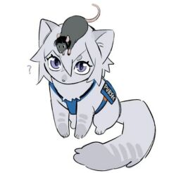  1boy 1girl animalization jane_doe_(zenless_zone_zero) seth_lowell zenless_zone_zero 