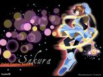  card_captor_sakura cardcaptor_sakura hoshi_no_tsue kinomoto_sakura magical_girl pantyhose wallpaper 