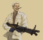  cigar grey_hair gun highres john_&quot;hannibal&quot;_smith m60 machine_gun short_hair the_a-team weapon 