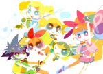  bubbles_(ppg) buttercup_(ppg) cartoon_network colorful dual_persona makochin mintchoco_(deviantart) powerpuff_girls powerpuff_girls_z skirt 