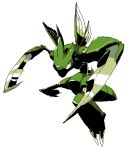  bug lowres no_humans oekaki pokemon pokemon_(creature) scyther sido_(slipknot) simple_background sketch solo white_background 