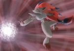  no_humans pokemon pokemon_(creature) pokemon_(game) pokemon_black_and_white pokemon_bw sei_(seiryuuden) solo zoroark 