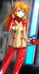  absurdres blue_eyes breasts evangelion:_2.0_you_can_(not)_advance gentoku highres long_hair navel neon_genesis_evangelion open_mouth orange_hair plugsuit rebuild_of_evangelion see-through shikinami_asuka_langley shiny shiny_clothes solo soryu_asuka_langley souryuu_asuka_langley standing sunbeam sunlight test_plugsuit 