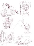  aki_shizuha comic highres konpaku_youmu konpaku_youmu_(ghost) monochrome myon saigyouji_yuyuko touhou translated translation_request viva!! 