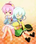  highres komeiji_koishi komeiji_satori multiple_girls pila-pela siblings sisters touhou 