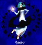  1girl blue_background character_name highres ku8 romancing_saga saga title_drop undine 