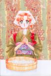  bishoujo_senshi_sailor_moon handkerchief kimono kino_makoto pink_hair takeuchi_naoko tears 