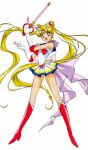  bishoujo_senshi_sailor_moon boots legs official_art skirt super_sailor_moon tsukino_usagi twintails 