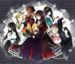  aohigeko buranko_(marchen) cross crown doll dornroschen dress elyse idoko marchen marchen_von_friedhof multiple_girls nun_(marchen) sabutarou schneewittchen sleeping_beauty sound_horizon 