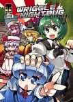  antennae bat_wings blonde_hair blue_eyes blue_hair bow braid cirno comic_book cover fake_cover green_eyes green_hair grin hat hitsuji_bako kirisame_marisa long_hair multiple_girls parody patchouli_knowledge purple_eyes purple_hair red_eyes remilia_scarlet scott_pilgrim short_hair sitting smile symbol-shaped_pupils teeth touhou violet_eyes wings witch witch_hat wriggle_nightbug yellow_eyes zun 