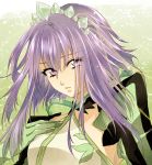  enomoto_(luck-by-luck) gloves green_background hairband little_queen purple_eyes purple_hair solo tales_of_(series) tales_of_graces violet_eyes 