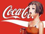  can coca-cola drink murata_renji okappa parody photoshop range_murata red_hair sweat sweating wallpaper 