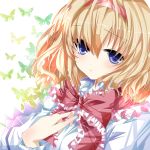  alice_margatroid bad_id bow butterfly frills nanase_nao solo touhou 