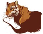  no_humans original paint paintbrush tiger toraumao 