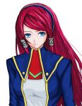  blue_eyes long_hair nitsu09 red_hair redhead solo tsubaki_yayoi twintails 