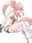  bad_id bikini_top breasts ponytail red_hair redhead tengen_toppa_gurren-lagann tengen_toppa_gurren_lagann thighhighs yellow_eyes yoko_littner 