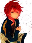  bad_id inazuma_eleven inazuma_eleven_(series) kiyama_hiroto male ono_(0_no) red_hair redhead short_hair solo tears wind 