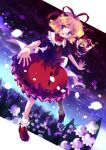  absurdres amo blonde_hair blue_eyes bubble_skirt doll dress flower highres lily_of_the_valley medicine_melancholy ribbon short_hair solo su-san touhou wings 