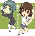  ayase_fuuka cage_(artist) english parody persona persona_3 yamagishi_fuuka yotsubato! 