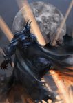  batman_(series) cape claws dc_comics highres horns moon night zm 