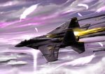  ace_combat_6 airplane commentary crush damaged dying f-15 feathers fighter_jet fire flying highres jet pilot spoilers zephyr164 