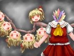  bad_id blonde_hair crystal do-ko_(celsius) flandre_scarlet head highres red_eyes role_reversal touhou what wings 