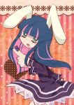  animal_ears bunny_ears dress highres mei_(jewel_at_time) panty_&amp;_stocking_with_garterbelt stocking_(character) stocking_(psg) 