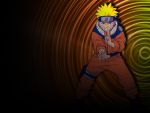  blonde_hair blue_eyes highres jinchuuriki jumpsuit male naruto short_hair solo spiky_hair spiral uzumaki_naruto wallpaper 