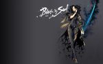  black_hair blade_&amp;_soul blade_and_soul highres hyung_tae_kim slender_waist sword wallpaper weapon 