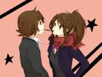  love pocky pokemon touko_(pokemon) touya_(pokemon) 