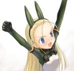  \o/ animal_ears arms_up artist_request blonde_hair blue_eyes elise_von_dietrich outstretched_arms sky_girls 