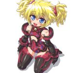  altines blonde_hair blue_eyes busou_shinki dd_(artist) doll_joints flat_chest mecha_musume short_twintails thighhighs twintails 