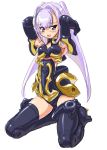  breasts dd_(artist) doll_joints mecha_musume purple_eyes purple_hair sharatang thighhighs twintails violet_eyes 