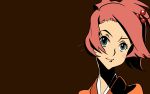  blush_stickers fuu girl hair_ornaments kimono samurai_champloo sepia_tone 