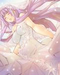  blush bridal_veil closed_eyes dress eyes_closed purple_hair sonnnabakana sophie_(tales_of_graces) tales_of_(series) tales_of_graces veil wedding_dress wedding_veil white_dress 