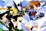  fate_testarossa mahou_shoujo_lyrical_nanoha mahou_shoujo_lyrical_nanoha_a&#039;s takamachi_nanoha yagami_hayate 