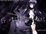  furude_rika higurashi_no_naku_koro_ni ico_(pekoguest) long_hair purple_eyes school_uniform wallpaper 