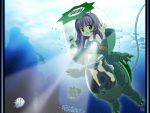  angel_wish chitose_yukina kappa loli underwater 