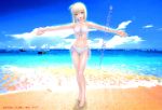  beach boon fate/stay_night saber swimsuit 