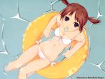 innertube murakami_suigun popsicle swimsuit wallpaper 