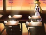  classroom desk mahou_shoujo_lyrical_nanoha odayan 