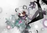  animal_ears bandaid black_eye blood injury nazrin scarf tokomichi touhou 