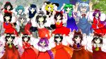  animated animated_png ascot black_hair blue_eyes blue_hair bow braid brown_eyes brown_hair caramelldansen cirno detached_sleeves dress everyone evolution green_eyes green_hair hachimaki hair_bow hakurei_reimu hakurei_reimu_(pc-98) hat heterochromia japanese_clothes jewelry karakasa_obake kirisame_marisa kochiya_sanae kumoi_ichirin miko multiple_girls multiple_persona nazrin purple_eyes purple_hair red_eyes ring sakuragi_rian shameimaru_aya shide smile tatara_kogasa tokin_hat tongue touhou touhou_(pc-98) umbrella variations violet_eyes wings wink witch witch_hat 