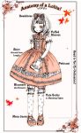   dress flower frills lace lolita_fashion maryjanes ribbon short_hair sweet_lolita  