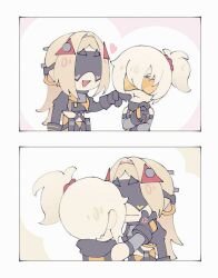 anger_vein long_hair multiple_girls short_hair side_ponytail soldier_11_(zenless_zone_zero) trigger_(zenless_zone_zero) visor zenless_zone_zero