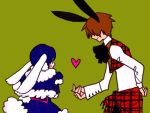  bad_id bunny_ears earmuffs genderswap heart kaiko kaito kemonomimi_mode md5_mismatch meiko meito nashi48 vocaloid 